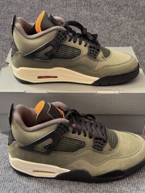 Air Jordan 4 OG SP  Deep Green Black Men Sneakers New